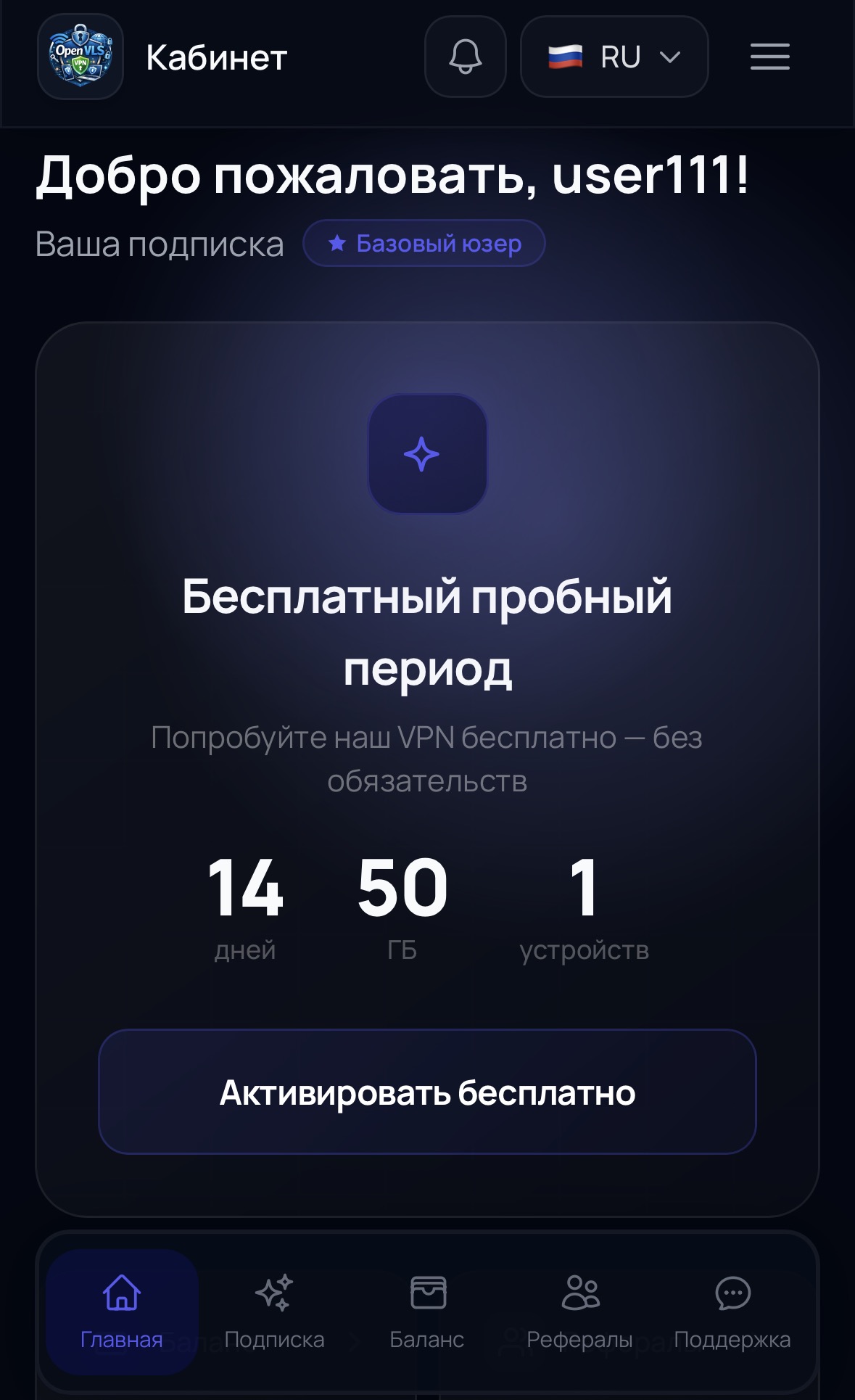 Пробный период